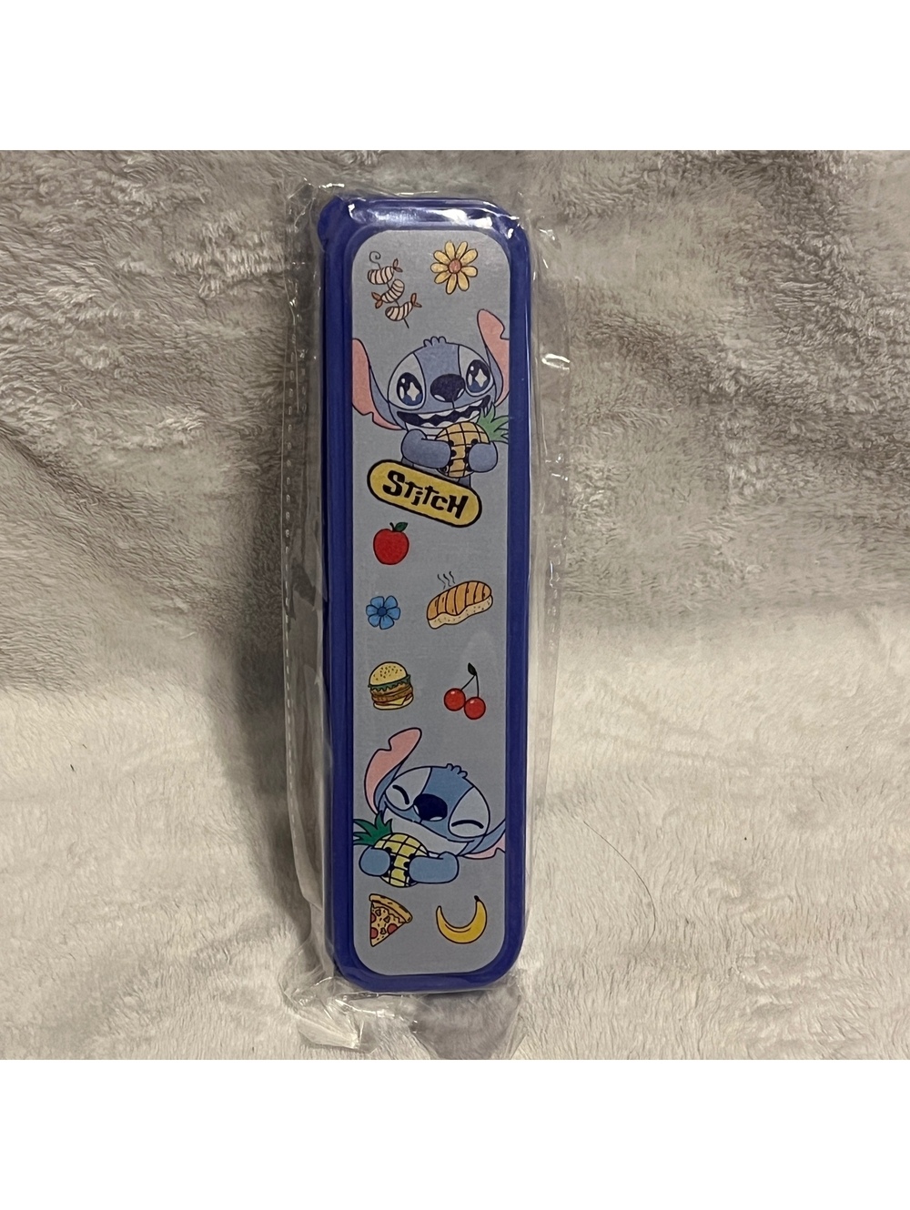 Stitch Spoon and Fork Utensil Case Set